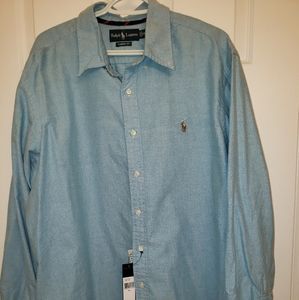 NWT Men's Ralph Lauren long sleeved shirt